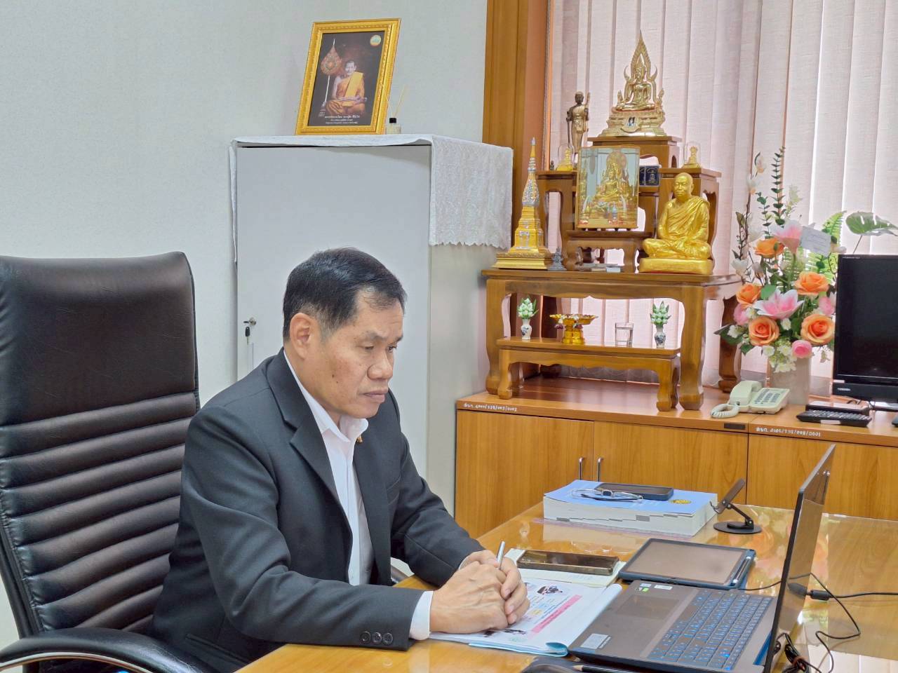 title - ผู้ตรวจราชการ ส.ป.ก. เข้าร่วมการประชุมตรวจติดตามการดำเนินงานตามแผนการตรวจราชการ ของผู้ตรวจราชการกระทรวงเกษตรและสหกรณ์ ประจำปีงบประมาณ พ.ศ. 2569 รอบที่ 1 ในเขตตรวจราชการที่ 10 จังหวัดหนองคาย 